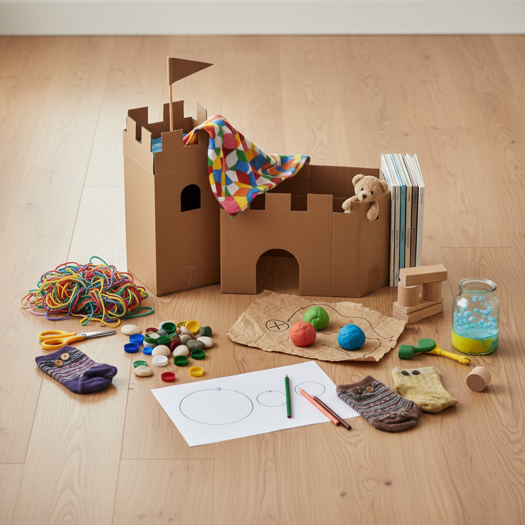 Įdomūs ir kūrybiški žaidimai vaikams namuose: kaip mažylius užimti be ekranų