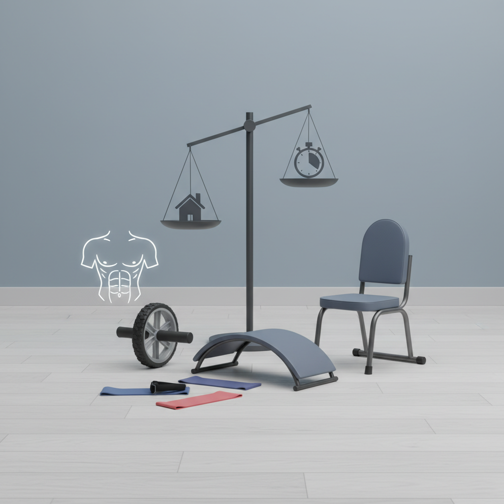 Kaip išsirinkti tinkamiausią pilvo preso treniruoklį namų sportui