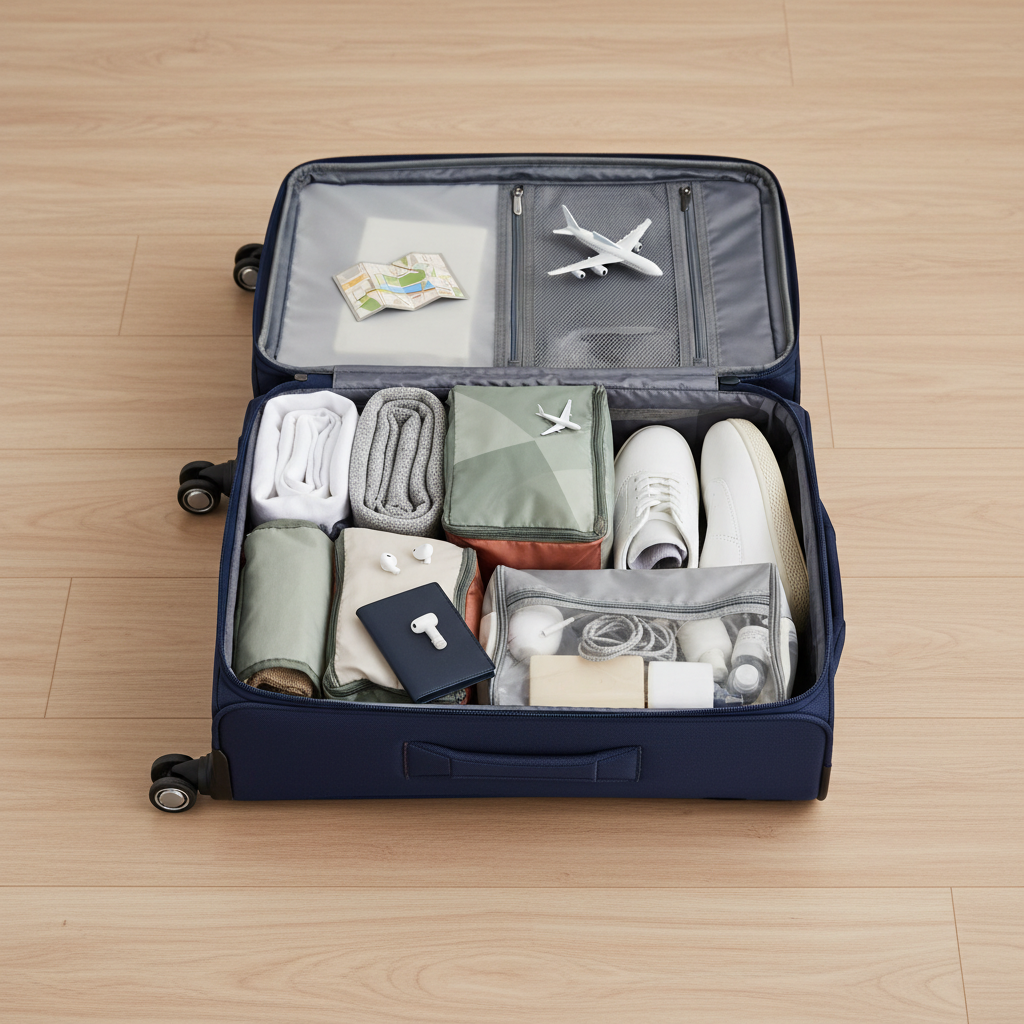 Kelionių ekspertai pataria, kaip protingai susikrauti lagaminą ir sutaupyti vietos bei laiko