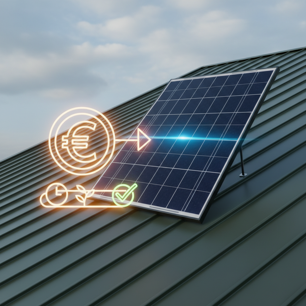 10 kW saulės elektrinė: kiek pagamina ir kada atsiperka?