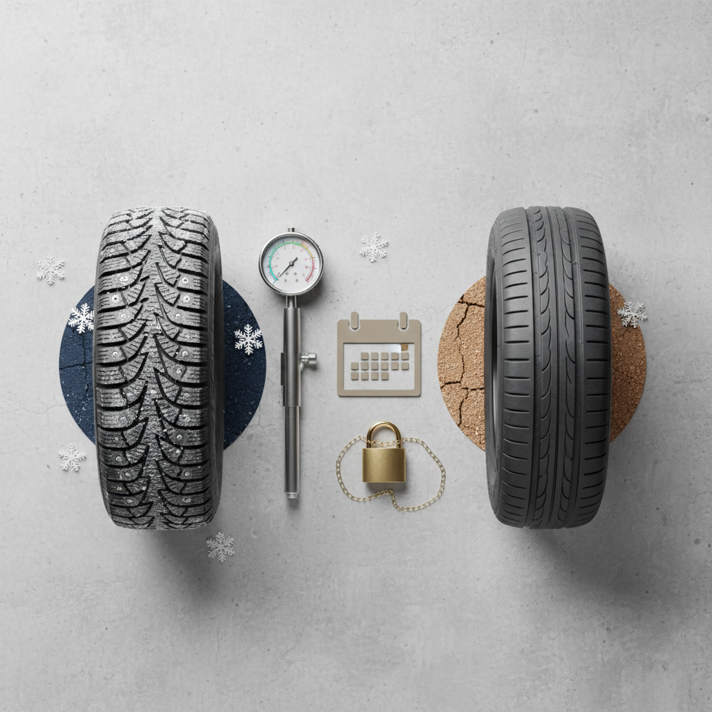 Kada keisti padangas? Svarbios datos ir gresiančios baudos