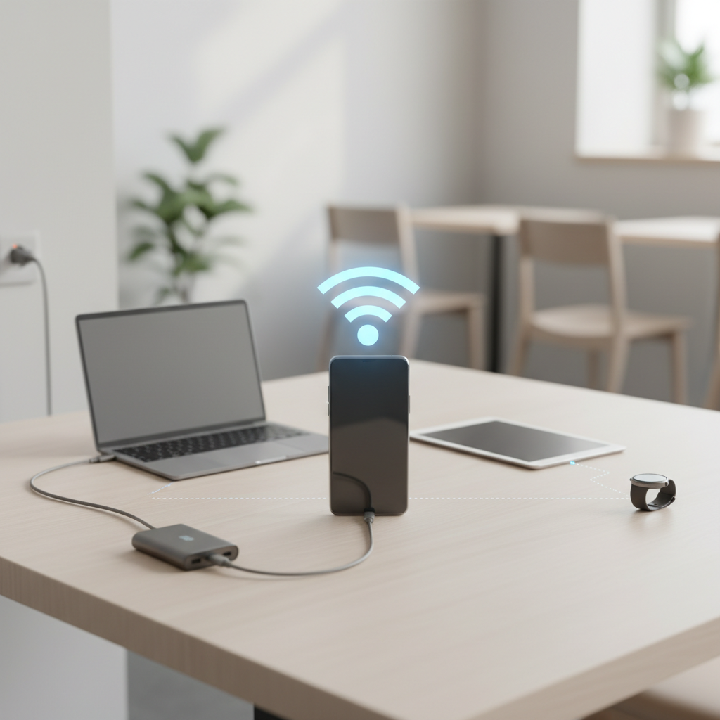 Kaip pasidalinti internetu iš telefono: paprasta instrukcija