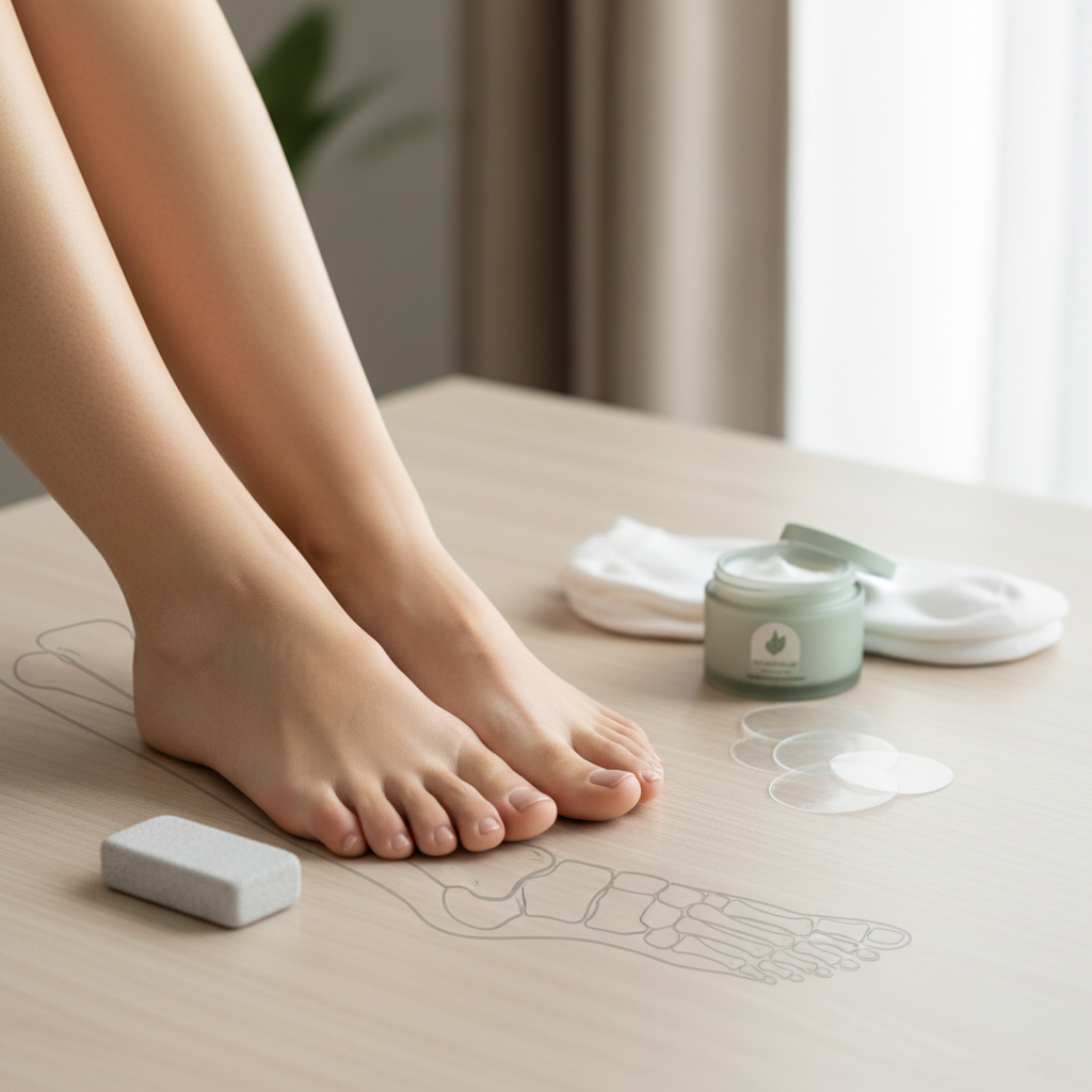 Nuospaudos ant kojų pirštų: kaip jas gydyti ir išvengti?