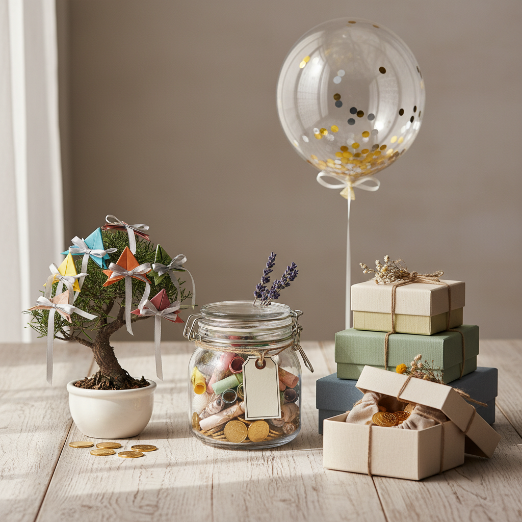 Originalios idėjos, kaip supakuoti pinigus gimtadieniui